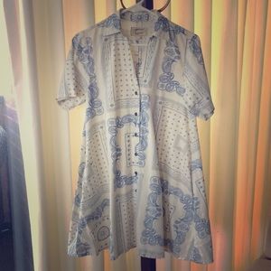 Current/Elliott Cotton Tent Dress w/Pockets